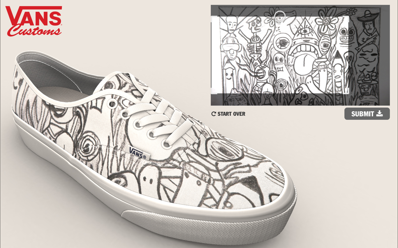 Juan Gomez's shoe design