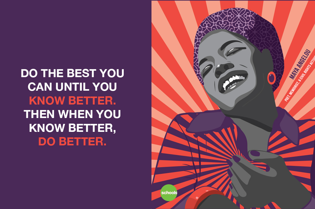 MAYA ANGELOU