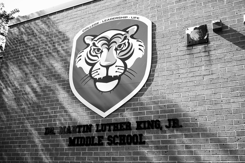 MLK school front